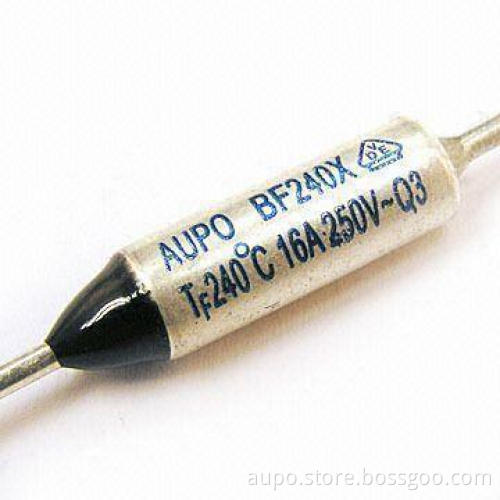 Thermal Cutoff with 240°C Rated Functioning Temperature and 16A Rated Current